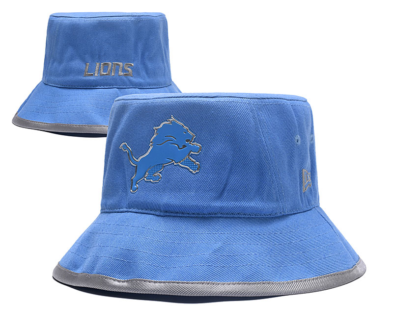 NFL Detroit Lions Stitched Bucket Fisherman Hats 016